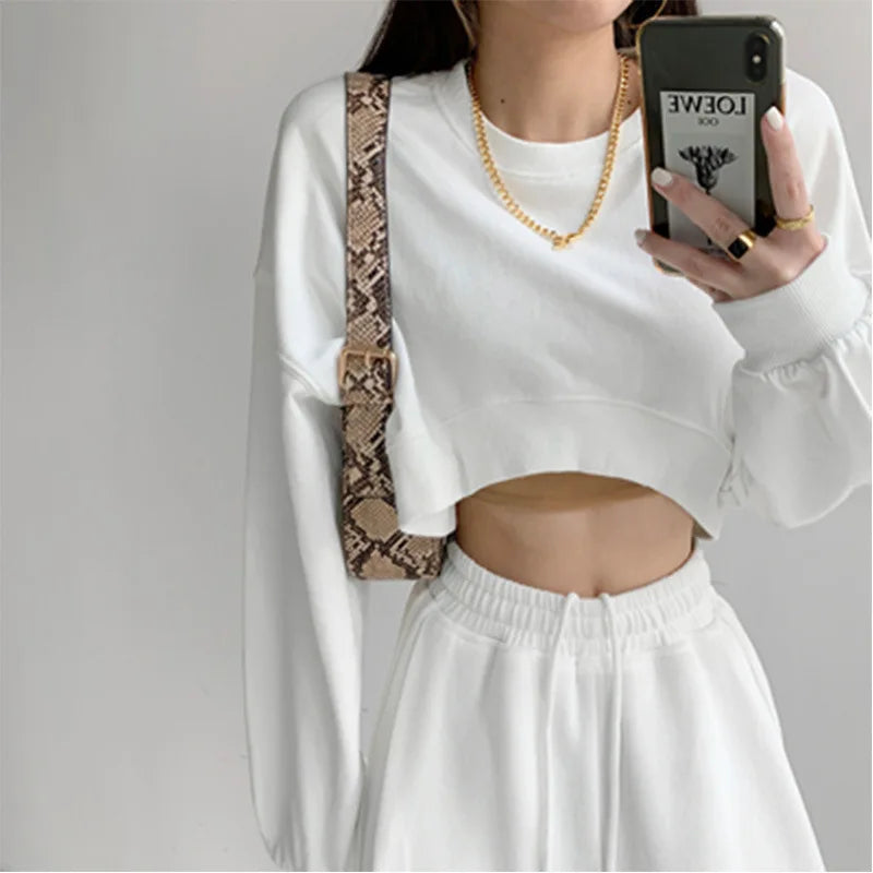 Stylish Korean Loose Women Sweatshirts