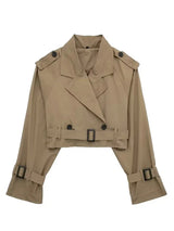 Vintage Women Cropped Jacket