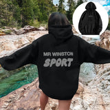 Chamois Leather Oversize Hoodie