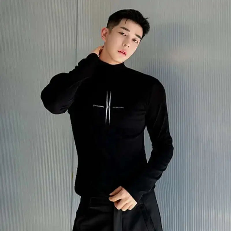Casual Slim Fit Long T-Shirt