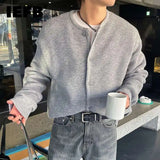 Knitted Korean Style Loose Cardigan