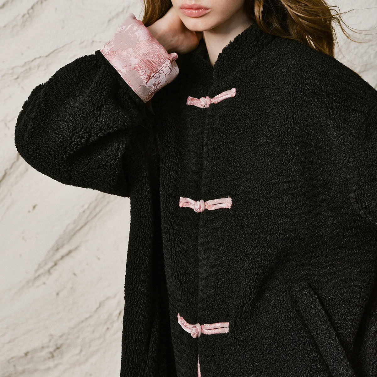 Frog Buttons Padded Jacket
