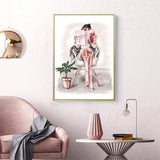 Perfume And High Heel Makeup Poster