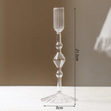 Blue Candle Holder Vase