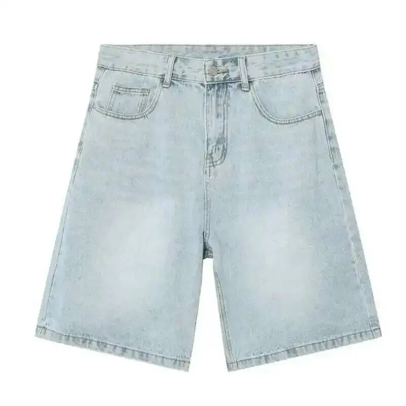 Y2K Washed Denim Shorts