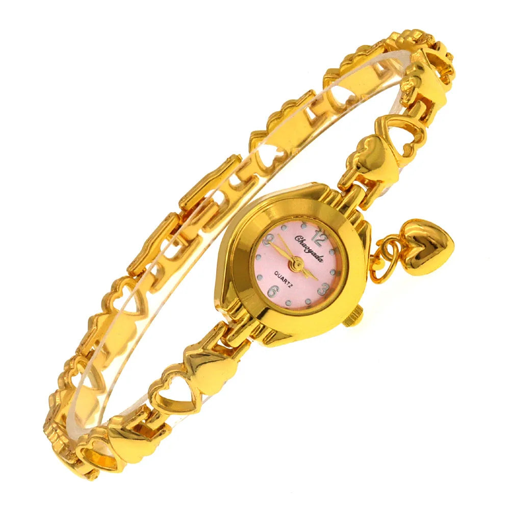 Heart Women Bracelet Watch