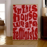 Simple Trendy Text Printing Poster