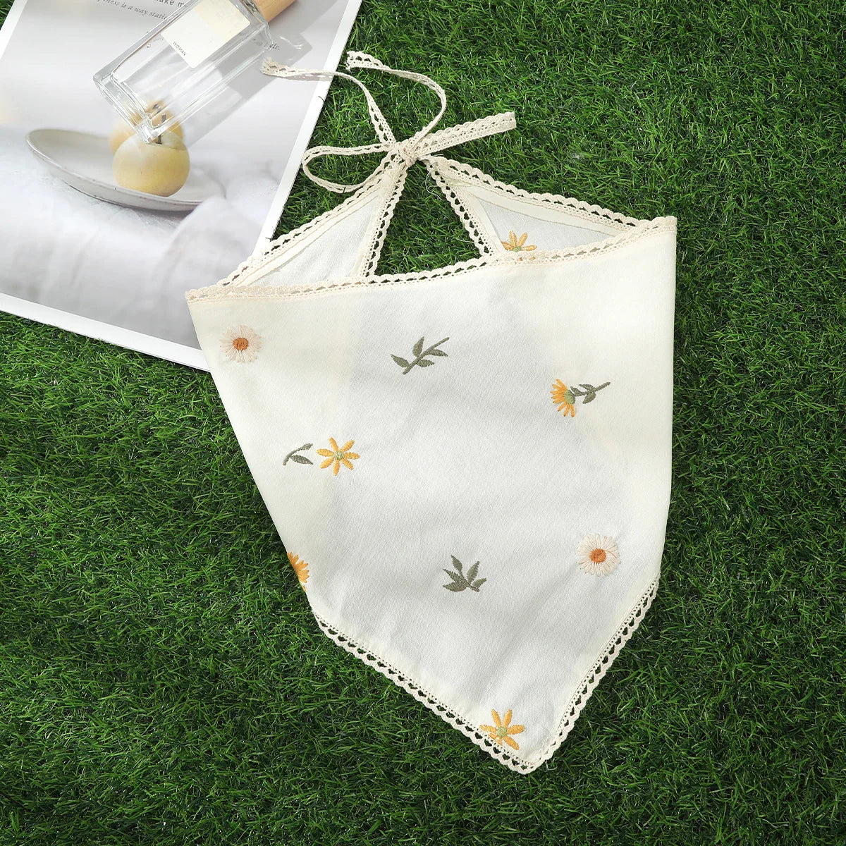 Daisy Pattern Handmade Hairband