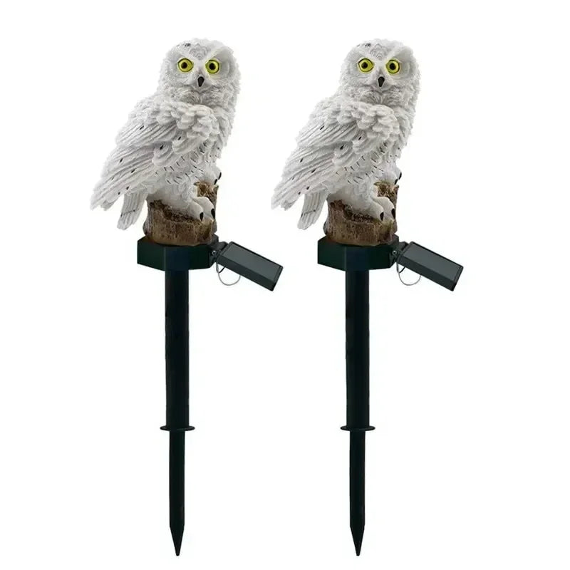 Solar Lamp Owl Animal Garden Lights