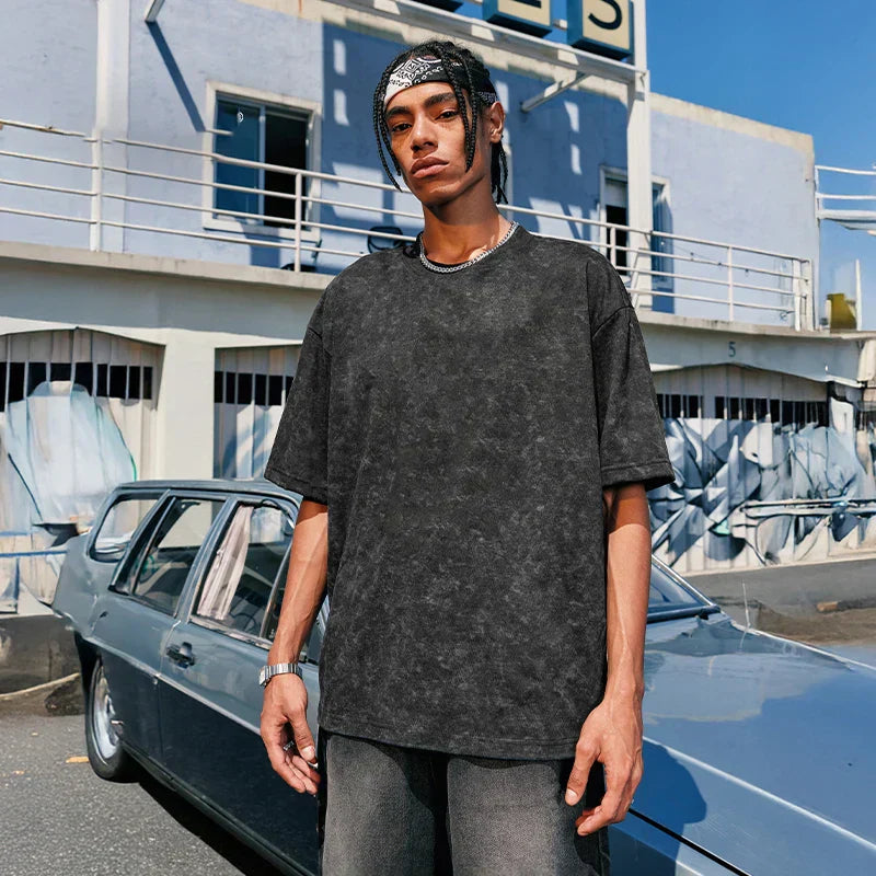 American Oversized Stone Washed T-Shirt