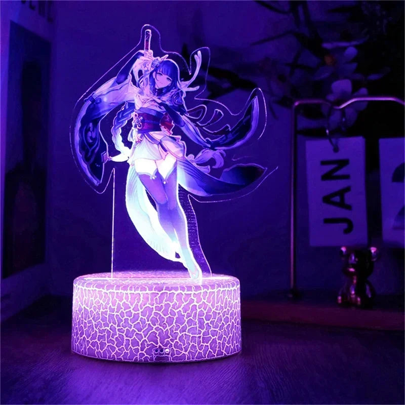 Led Cute Touch Lamp Anime Stitch