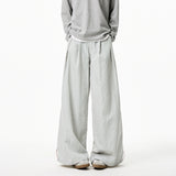 Gestreifte weite Hose