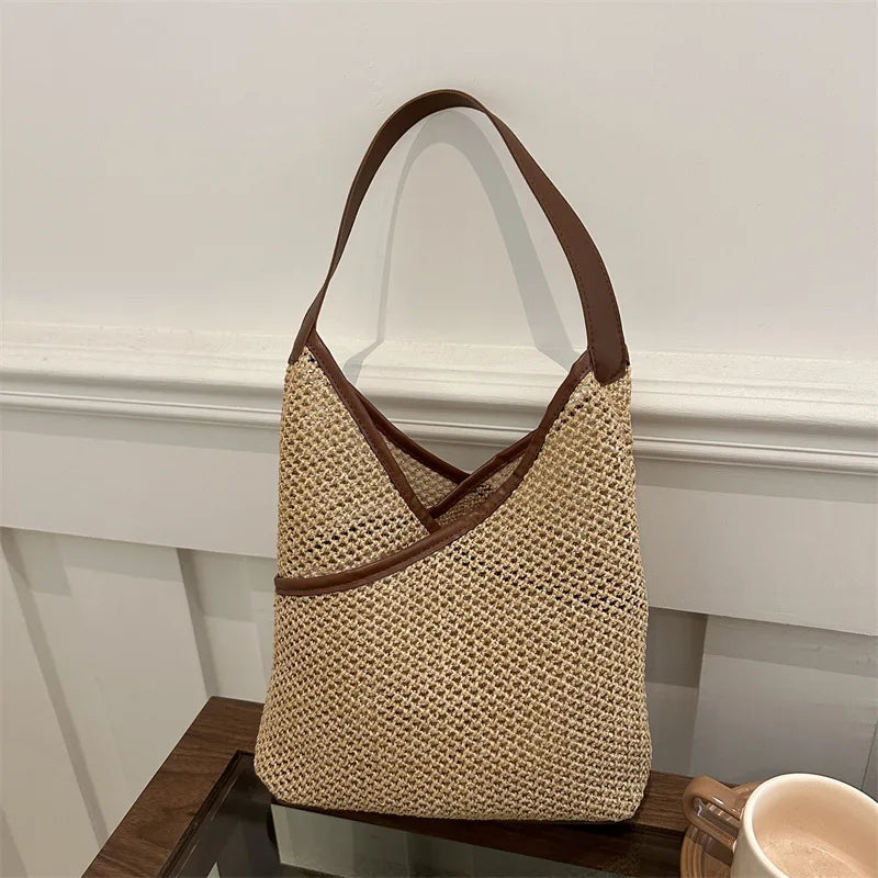 Woven Summer Shoulder Bag