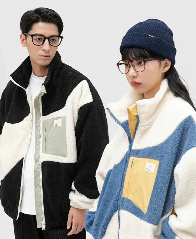 Thick Fleece Lambswool Coat