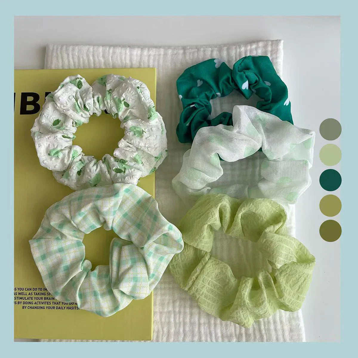Pink Blossom Hair Band Sets