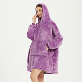 Winter Blanket Hoodie Oversized Sweatshirt
