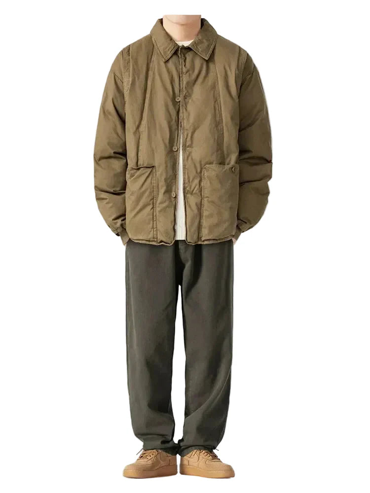 Koreanische Retro Vintage Steppjacke