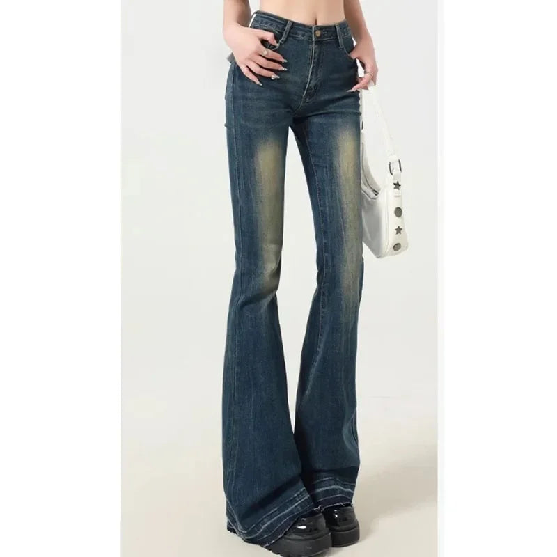 Vintage High Waist Flare Jeans