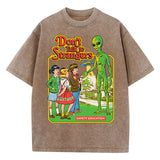 Alien Cartoon Casual T-shirt