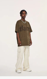 Atlantis Print Washed T-shirt