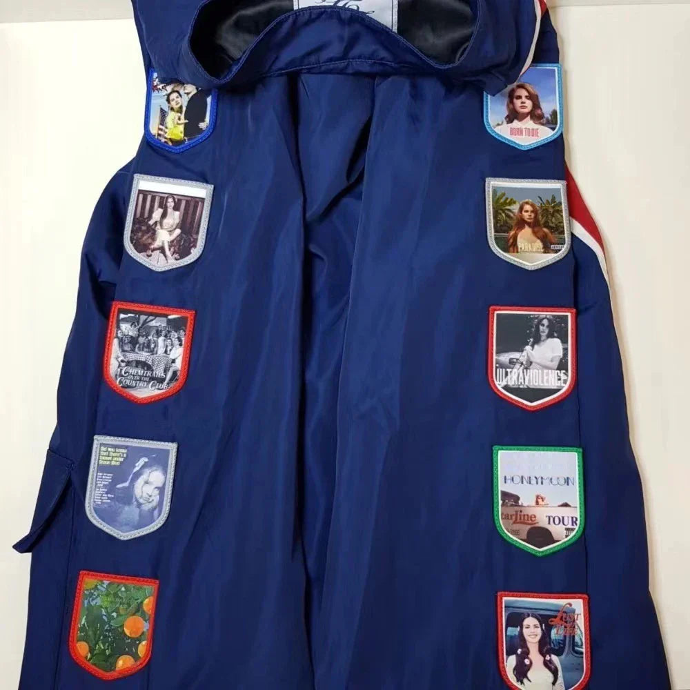 Lana Del Rey Racer Windbreaker Jacket