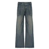 Y2K Baggy Faded Jeans