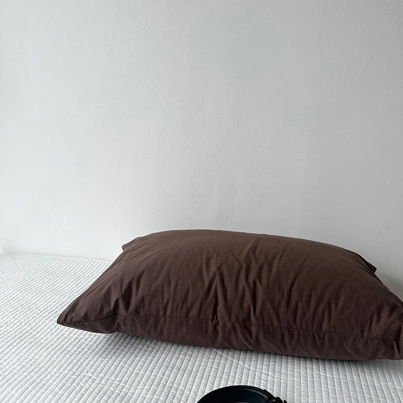 Cotton Colorful Stripe Pillow Case