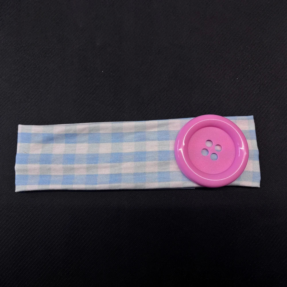 Kawaii Button Headband