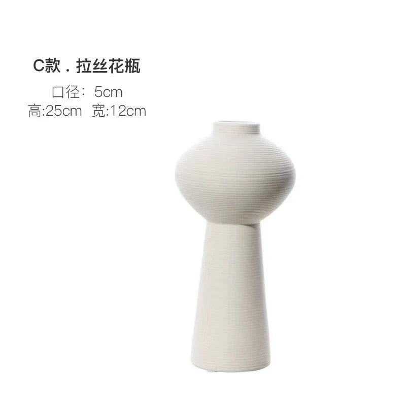 Handgefertigte Kunst-Zen-Keramik-Vintage-Vase