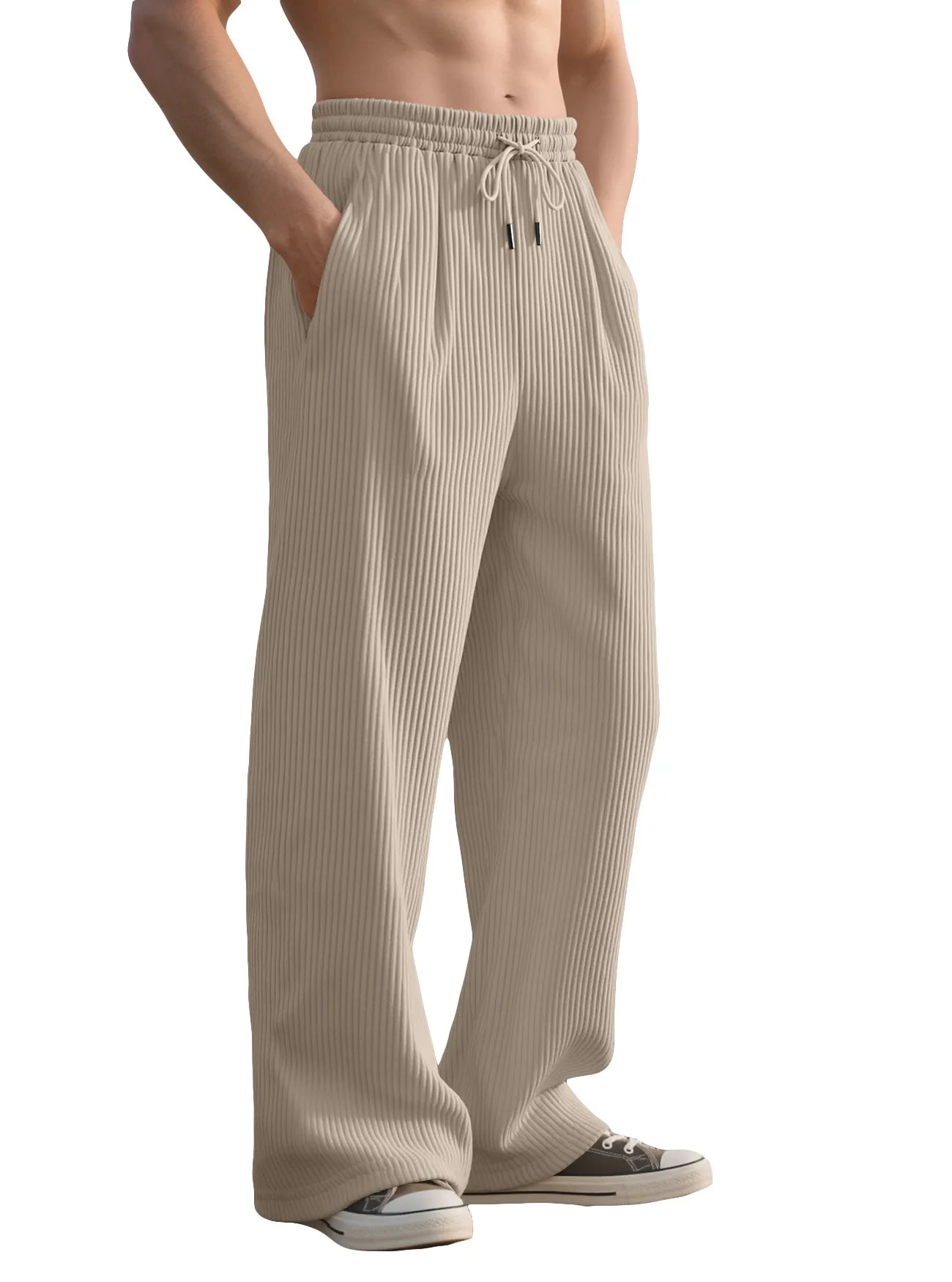 Laid Back Style Wide Leg Pants