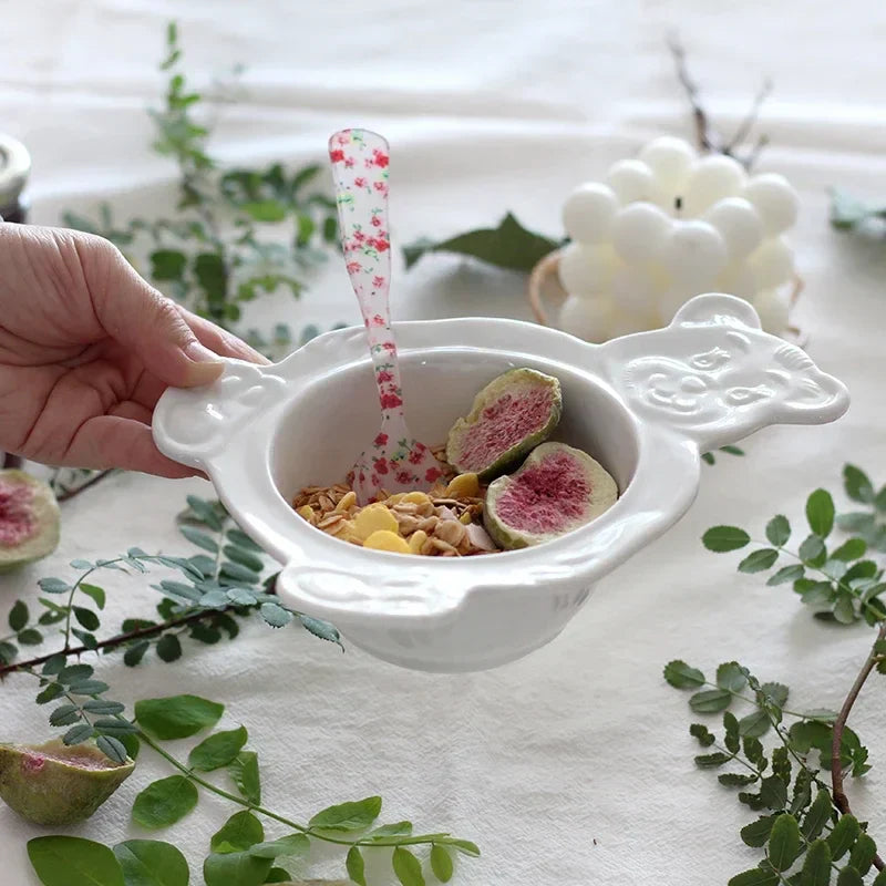 Ceramic Bear Bowl