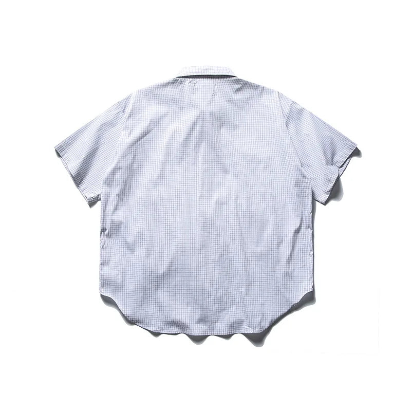 Plaid Short Sleeve Casual Shirt