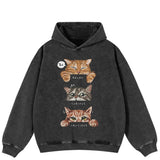 Funny Doberman Graphic Oversized Hoodie