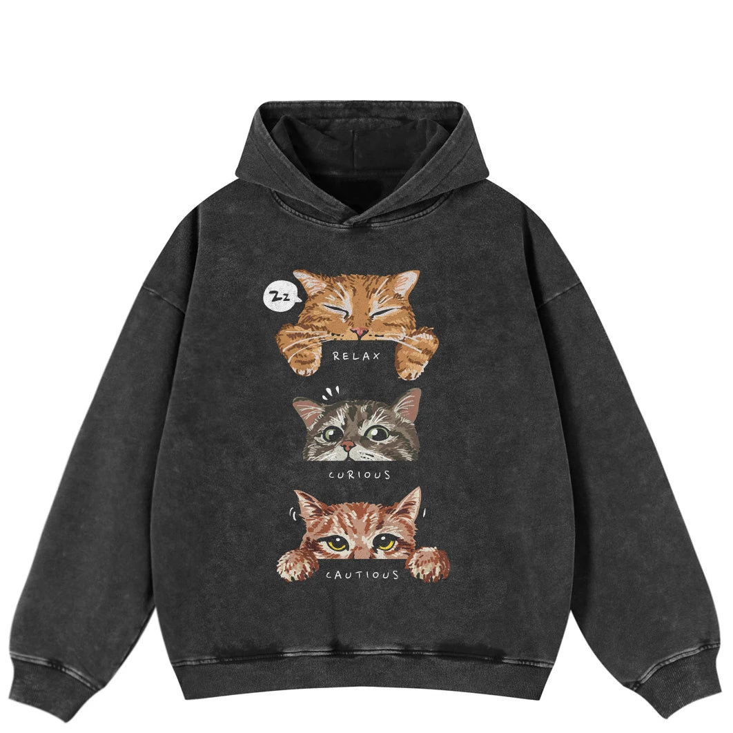 Funny Doberman Graphic Oversized Hoodie