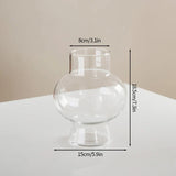 Creative Glass Flower Vintage Vase