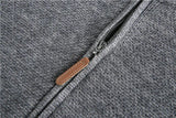 Vintage Loose Knitted Zipper Cardigan