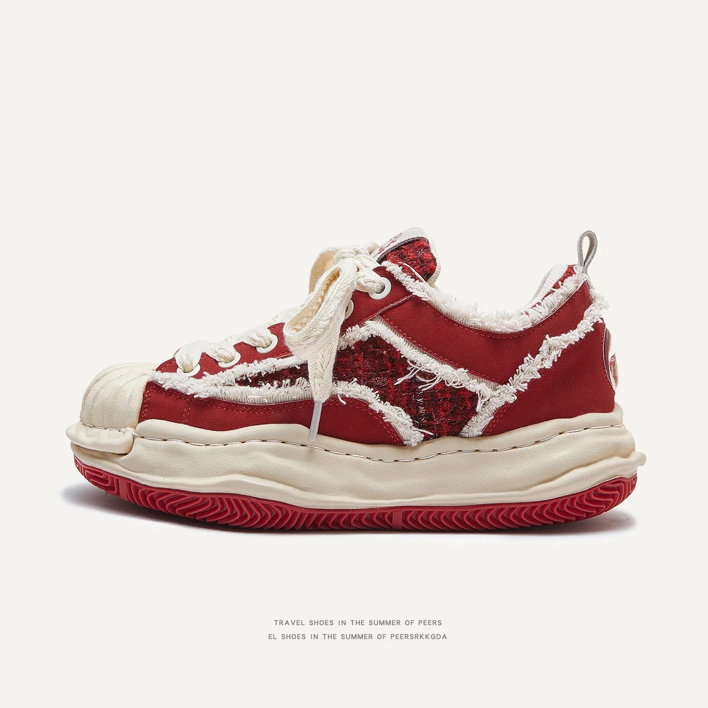 Retro Destroyer School Sneakers for Couples
