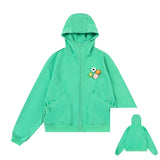 Sudadera cómoda con cremallera para otoño