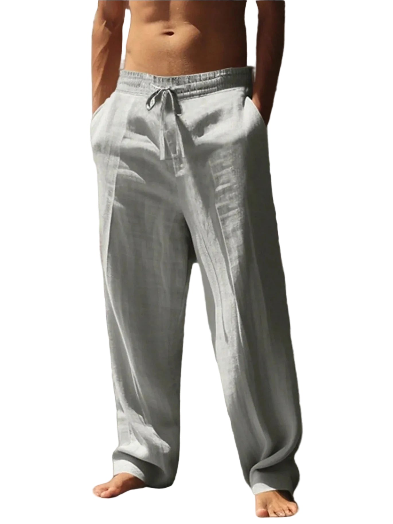 Versatile Cotton Loose Long Pants