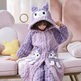 Kuromi Kinder Plüschpyjama