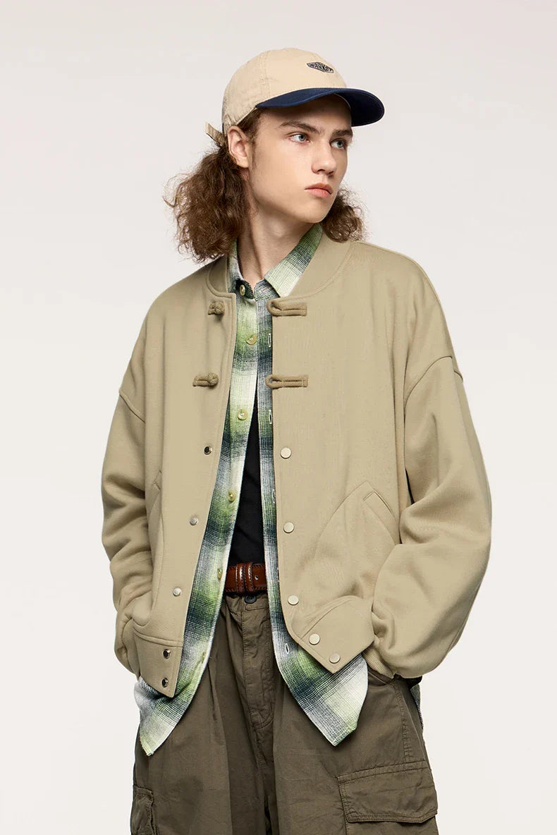 Elegant Chinese Style Fleece Jacket