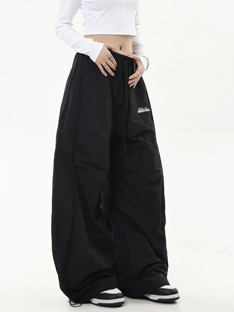 High Waist Hip Hop Cargo Pants