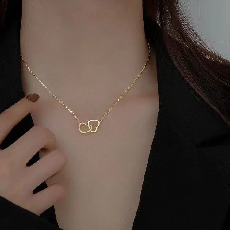 Chic Vintage Heart Pendant Necklace