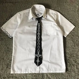 Gothic Black Skull Shirt
