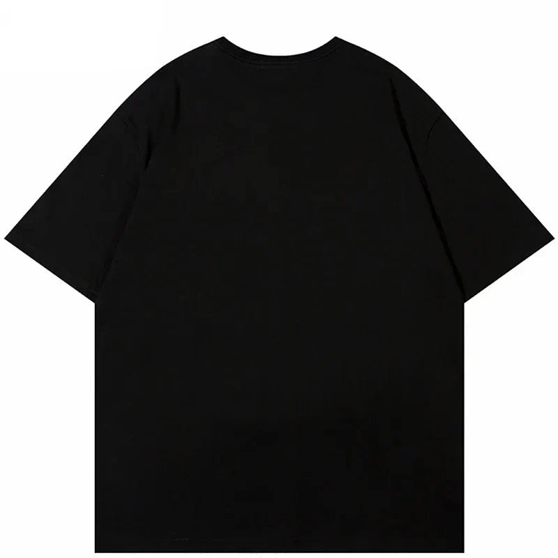 Oversized Shadow Star Graphic T-Shirt