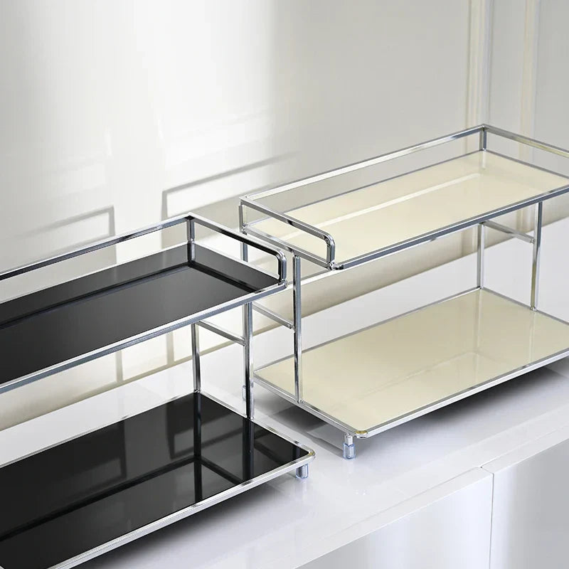 Double-Layer Acrylic Vanity Organizer