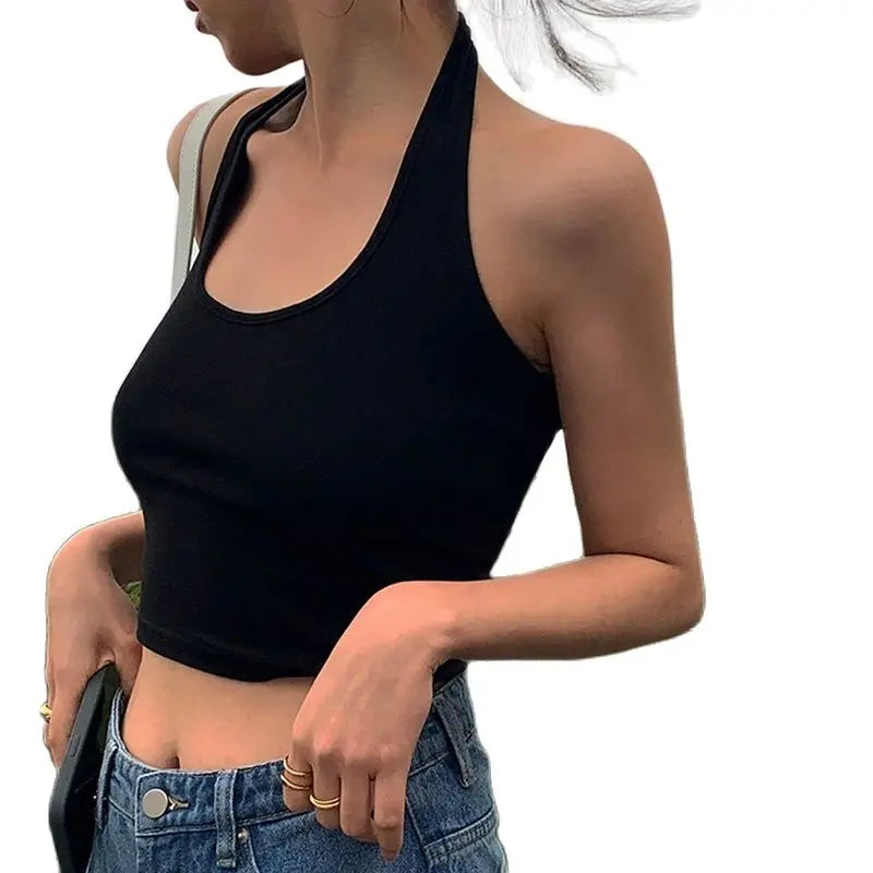 Backless Women's Summer Halter Top