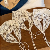 Dreieckiges Damen-Bandana im Vintage-Landhausstil