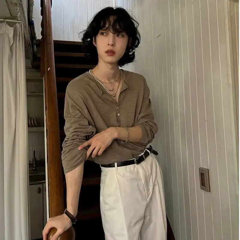Camiseta casual de estilo coreano para mujer