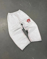 Streetwear Fashion Letter Embroidery Loose Sweatpants